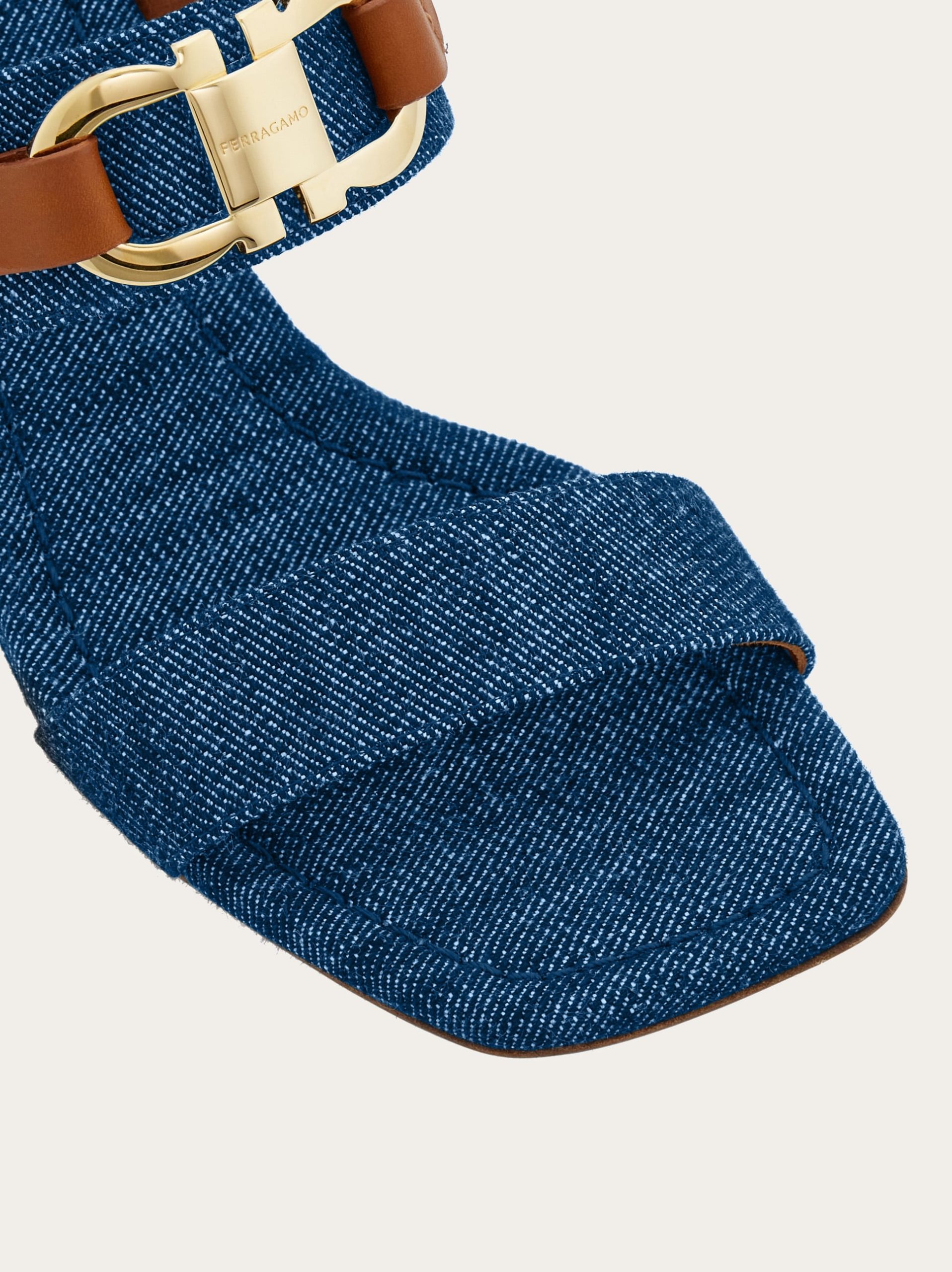 Ferragamo Sandal with Gancini ornament - Image 2